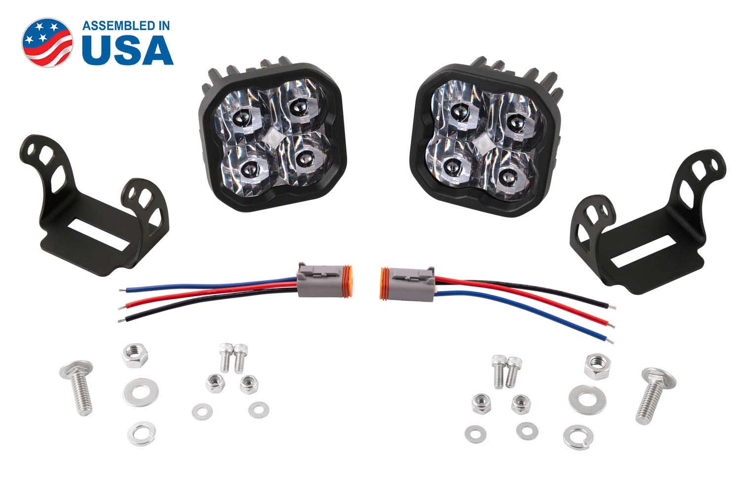 Diode Dynamics™ SS3 Pro White Combo/Driving Amber Backlight LED Pods DD6886P Diode Dynamics™ SS3 Pro White Combo/Driving Amber Backlight LED Pods DD6886P