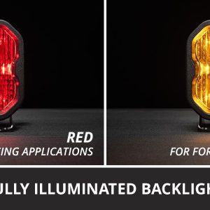 Diode Dynamics™ SS3 Pro White Combo/Driving Amber Backlight LED Pods DD6886P Diode Dynamics™ SS3 Pro White Combo/Driving Amber Backlight LED Pods DD6886P