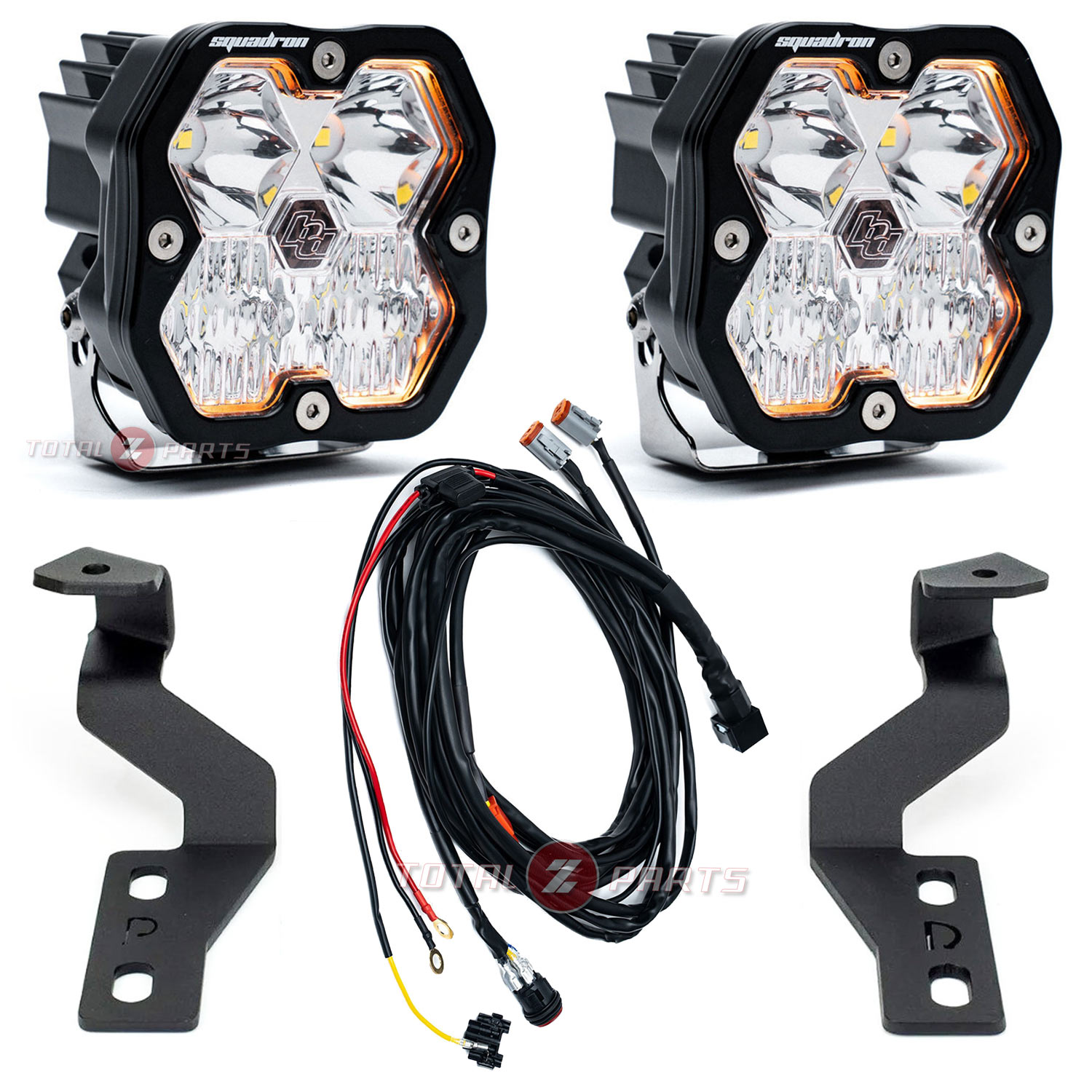Baja Designs® Squadron 2.0 Sport Driving/Combo LED Ditch Lights Kit for 14-21 Tundra