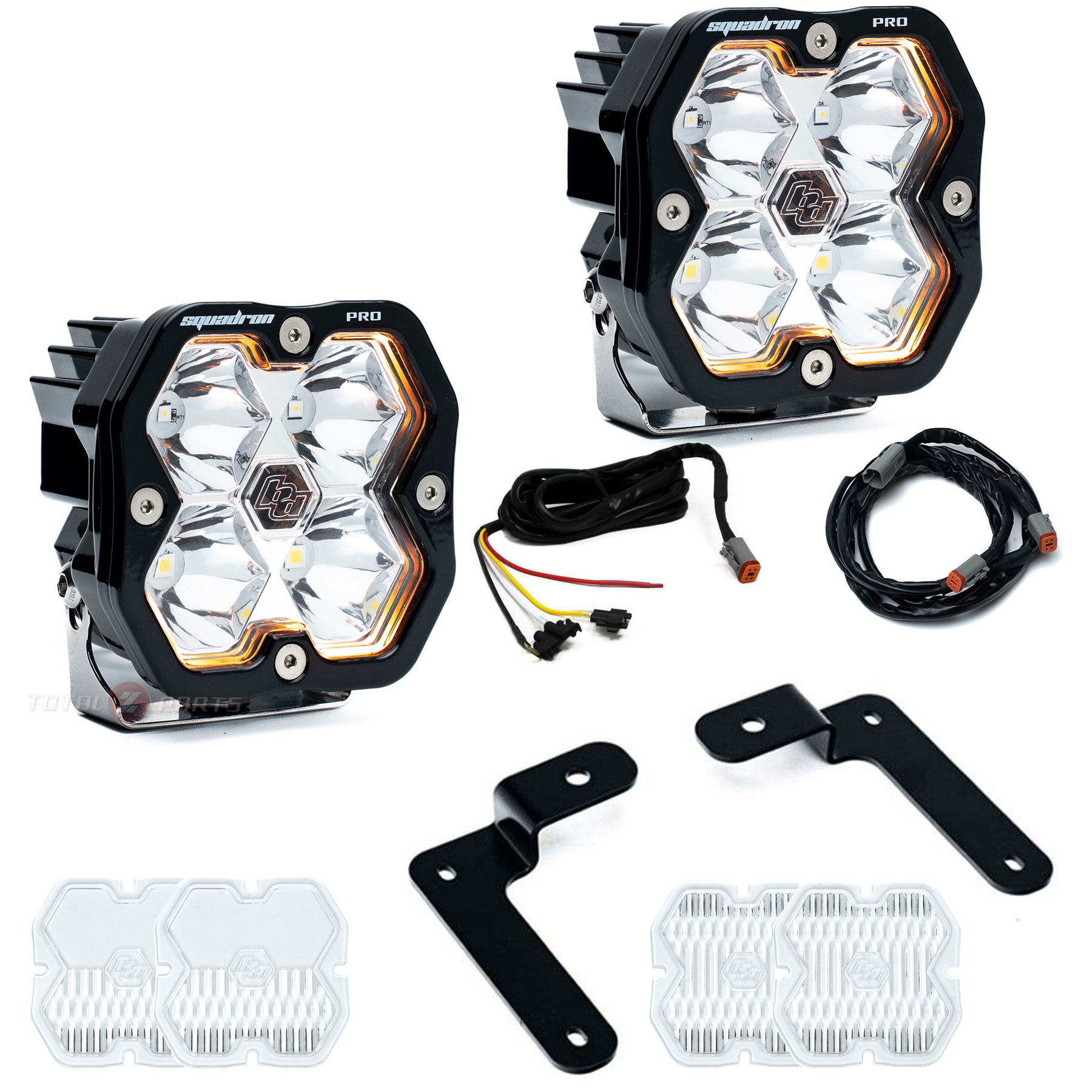 Baja Designs® Squadron 2.0 Pro A-Pillar Ditch Light Kit for 18-26 Jeep JL/JT Baja Designs® Squadron 2.0 Pro A-Pillar Ditch Light Kit for 18-26 Jeep JL/JT