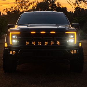 Baja Designs® Squadron 2.0 Pro Behind Front Grille Lights Kit for 21+ Ford F150 Raptor Baja Designs® Squadron 2.0 Pro Behind Front Grille Lights Kit for 21+ Ford F150 Raptor