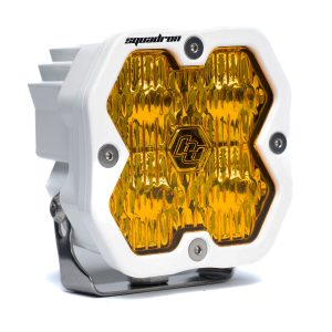 Baja Designs® Squadron 2.0 Sport White LED Amber Wide Cornering Lights Pair, Clear Guards, Wiring Baja Designs® Squadron 2.0 Sport White LED Amber Wide Cornering Lights Pair, Clear Guards, Wiring