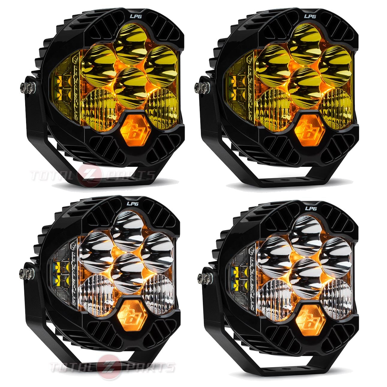 Baja Designs® LP6 Pro LED Driving/Combo Lights (2 Amber, 2 Clear) Baja Designs® LP6 Pro LED Driving/Combo Lights (2 Amber, 2 Clear)