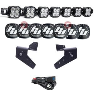 Baja Designs® 7 XL Pro Linkable Roof Mount LED Light Bar Kit (24+ Maverick R)