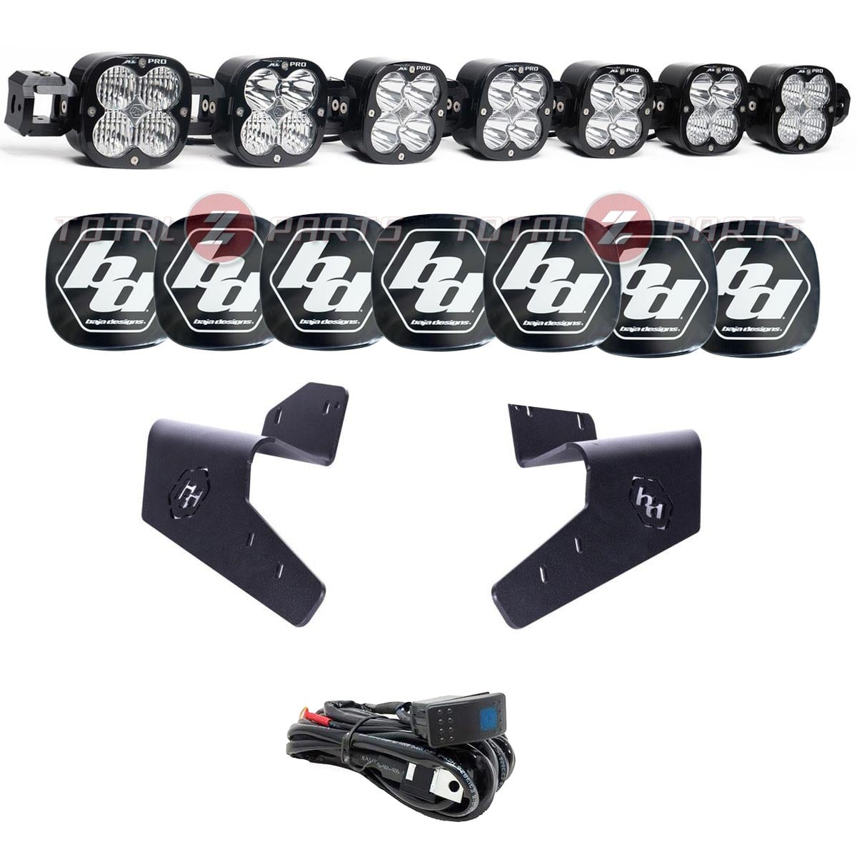 Baja Designs® 7 XL Pro Linkable Roof Mount LED Light Bar Kit (24+ Maverick R) Baja Designs® 7 XL Pro Linkable Roof Mount LED Light Bar Kit (24+ Maverick R)