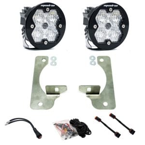Baja Designs® Squadron 2.0 Sport Clear LED Fog Lights Kit (18+ Wrangler / Gladiator Rubicon)