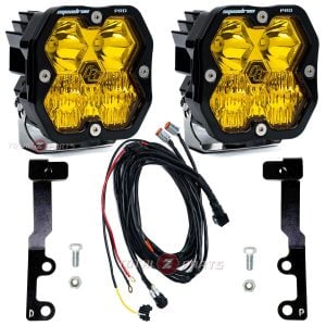 Baja Designs® Squadron 2.0 Pro Amber Driving/Combo Ditch Lights Kit for 22-26 Tundra