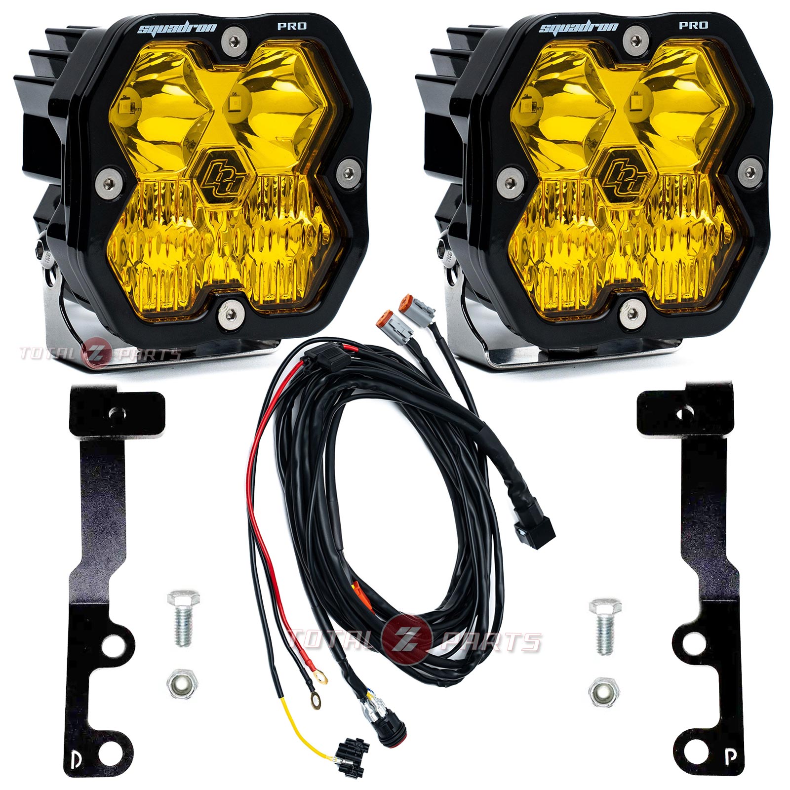 Baja Designs® Squadron 2.0 Pro Amber Driving/Combo Ditch Lights Kit for 25-26 4Runner