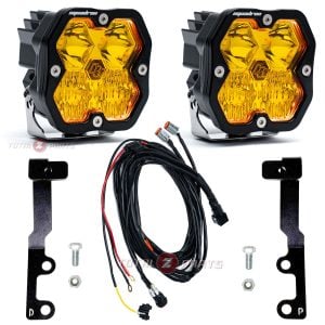 Baja Designs® Squadron 2.0 Sport Amber Driving/Combo LED Ditch Lights Kit for 22+ Tundra