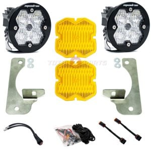 Baja Designs® Squadron 2.0 Sport Amber LED Fog Lights Kit (18+ Wrangler / Gladiator Rubicon)