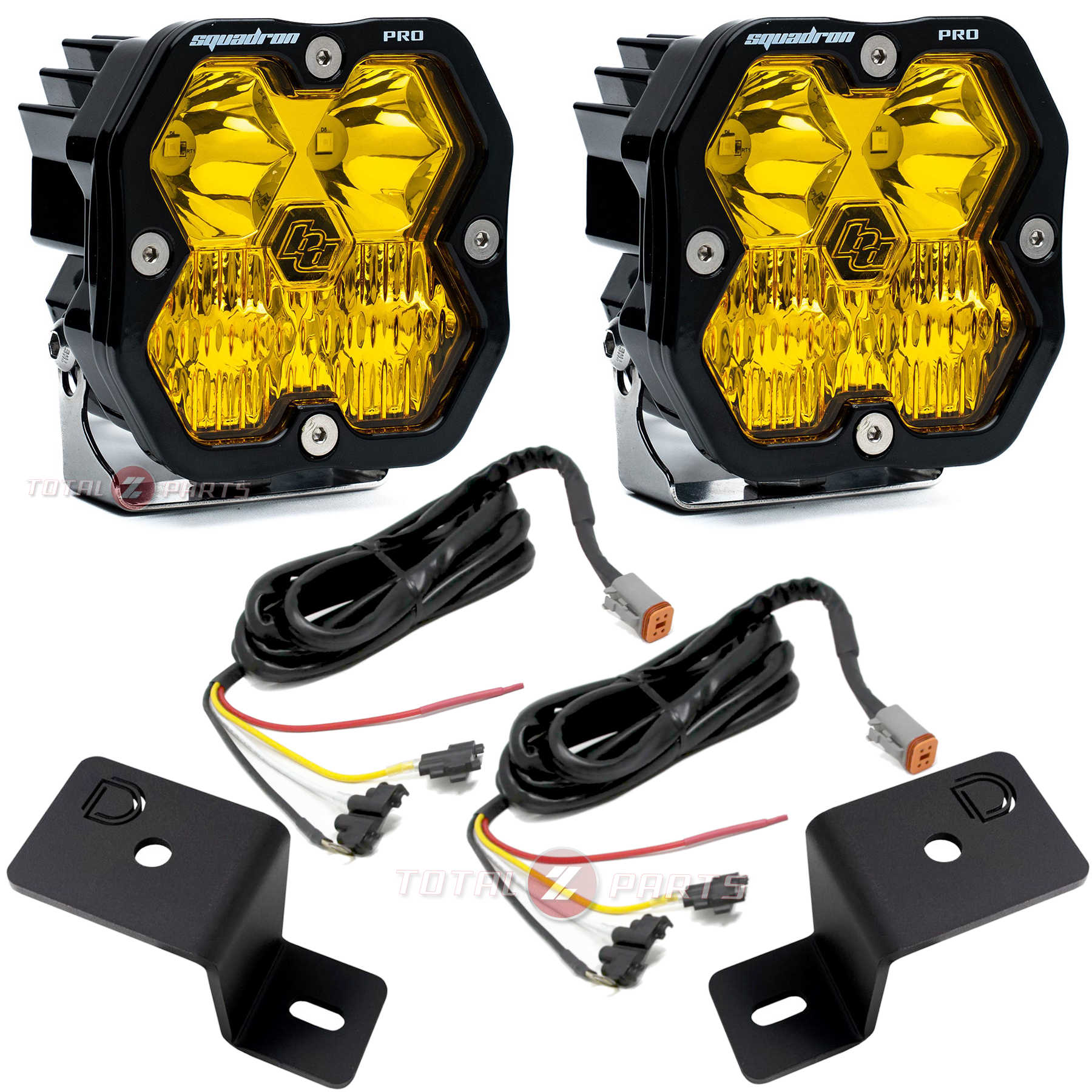 Baja Designs® Squadron 2.0 Pro Amber Driving/Combo Ditch Lights Kit (Upfitter Wiring) for 21-26 Ford F150 Baja Designs® Squadron 2.0 Pro Amber Driving/Combo Ditch Lights Kit (Upfitter Wiring) for 21-26 Ford F150