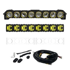 KC HiLiTES™ Flex Era® 20-inch Light Bar w/ Wiring, Lenses, Covers